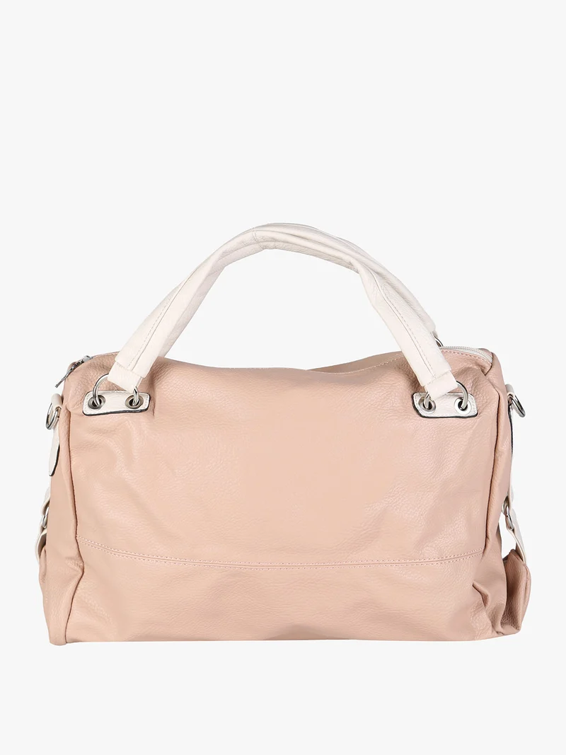 Borsa hobo da donna con doppi manici - rosa