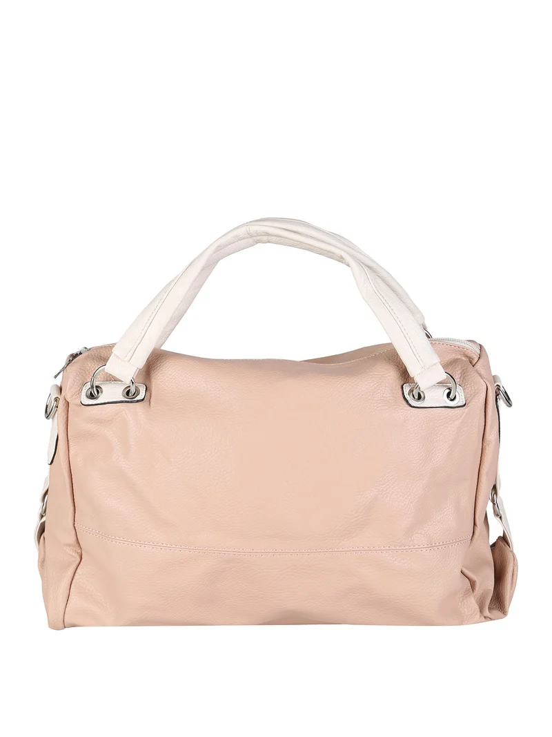 Borsa hobo da donna con doppi manici - rosa
