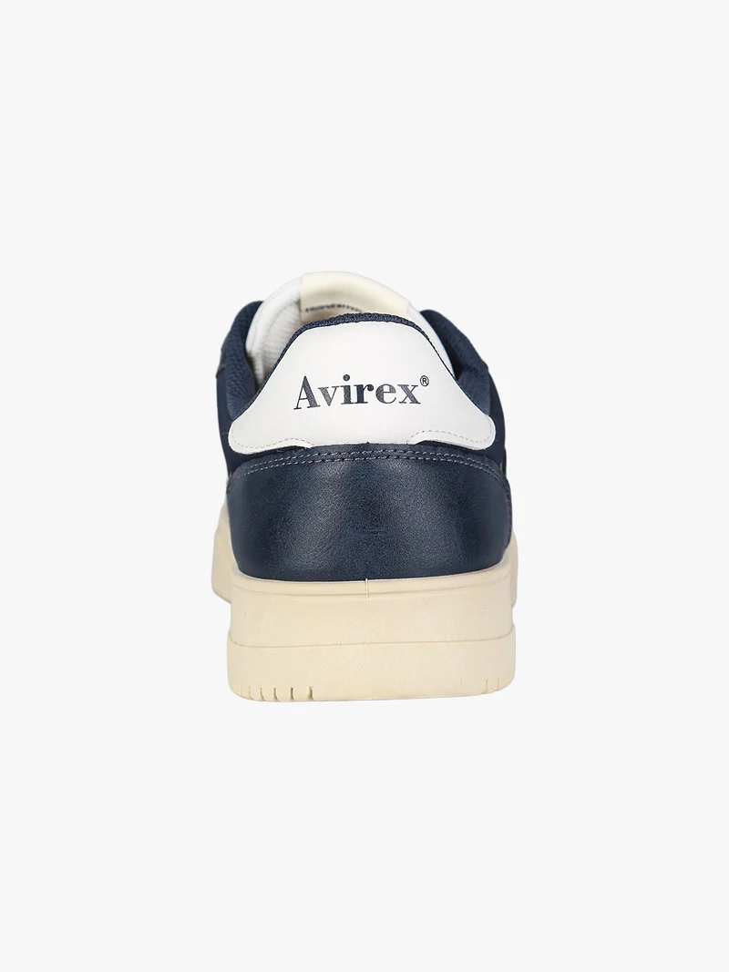 Sneakers stringate da uomo - blu scuro