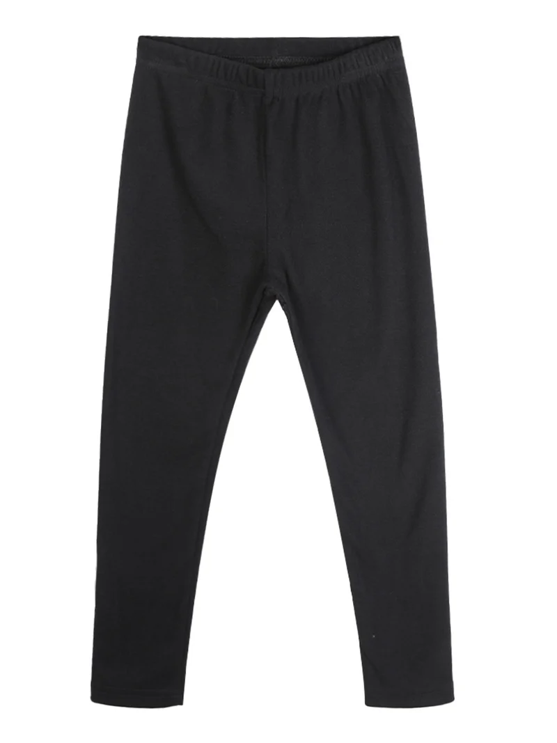 Completo 2 pezzi da bambina con leggings pesanti - bianco