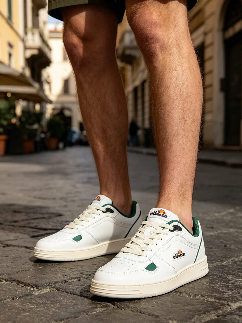 Sneakers basse da uomo - verde