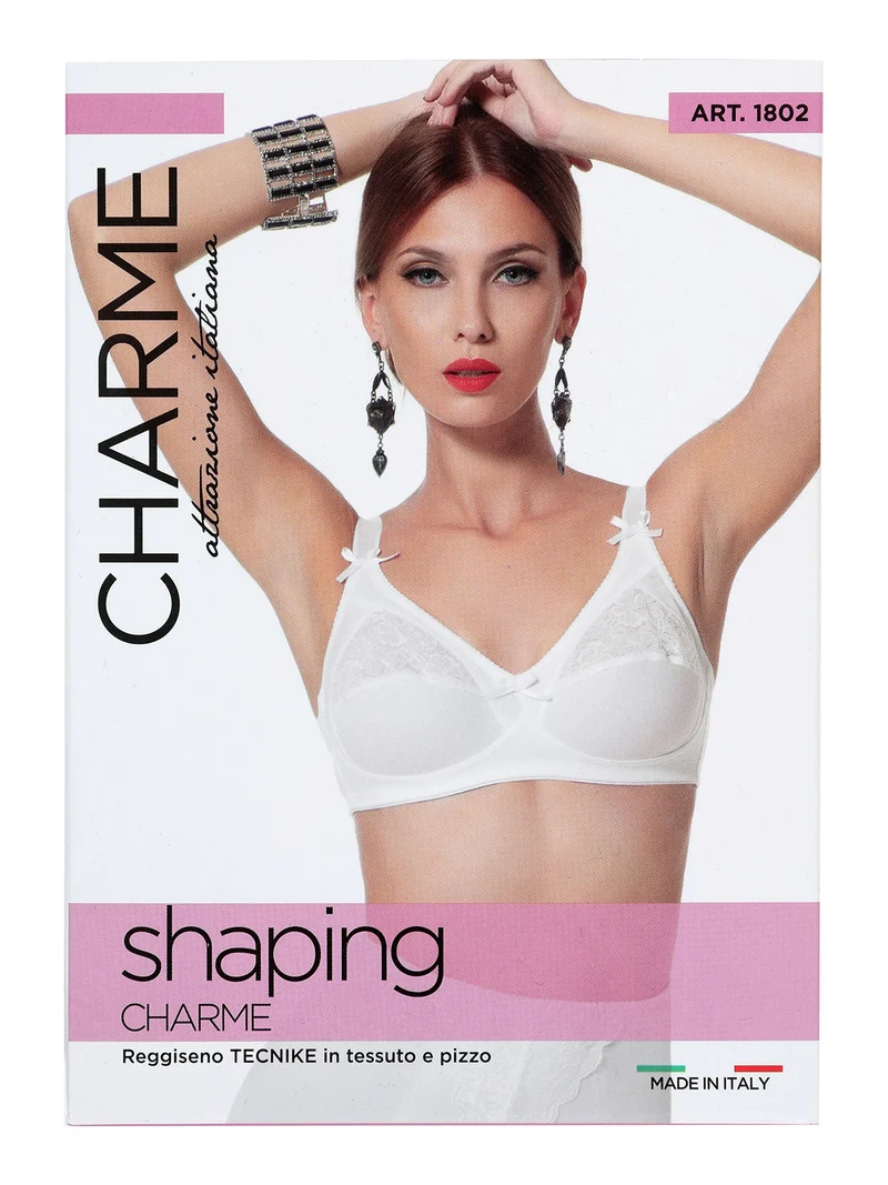 Reggiseno Tecnike coppa C senza ferretto - bianco