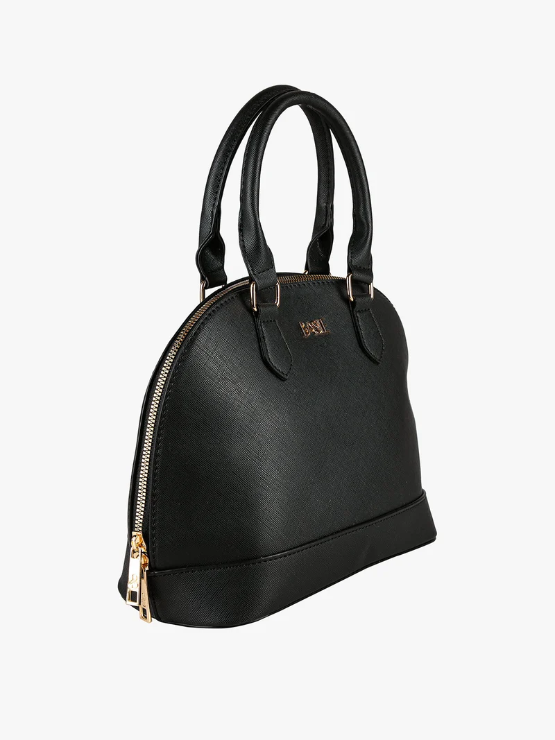 Borsetta frame da donna con doppi manici - nero