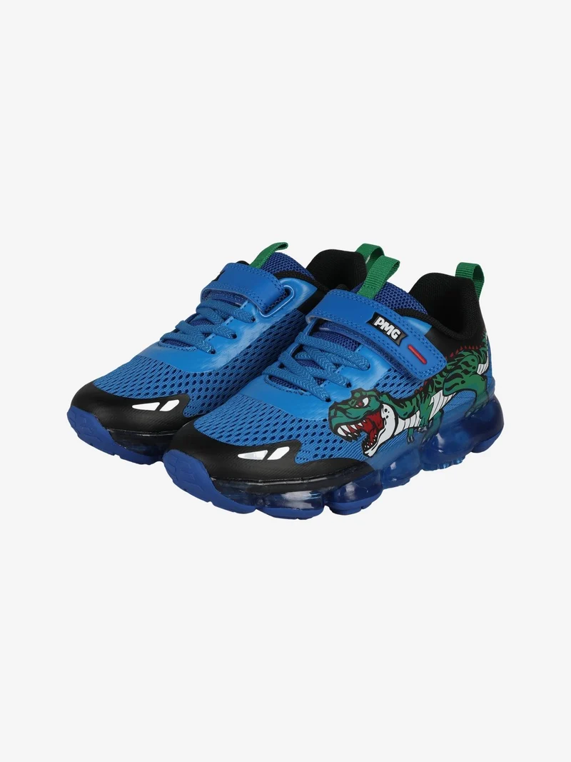 Sneakers da ragazzo con luci - bluette
