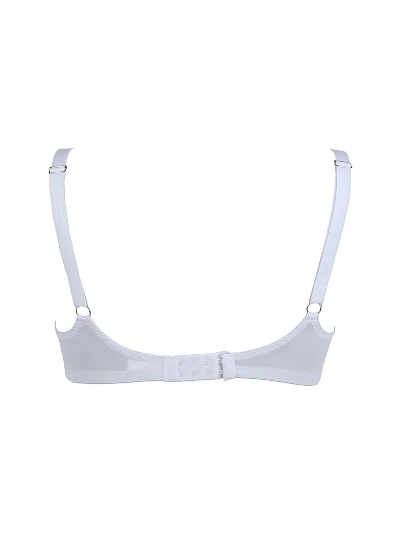 LISA Reggiseno sfoderato in pizzo coppa C con ferretto - bianco