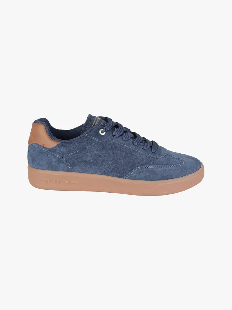 TAORMINA Sneakers in pelle da uomo - blu