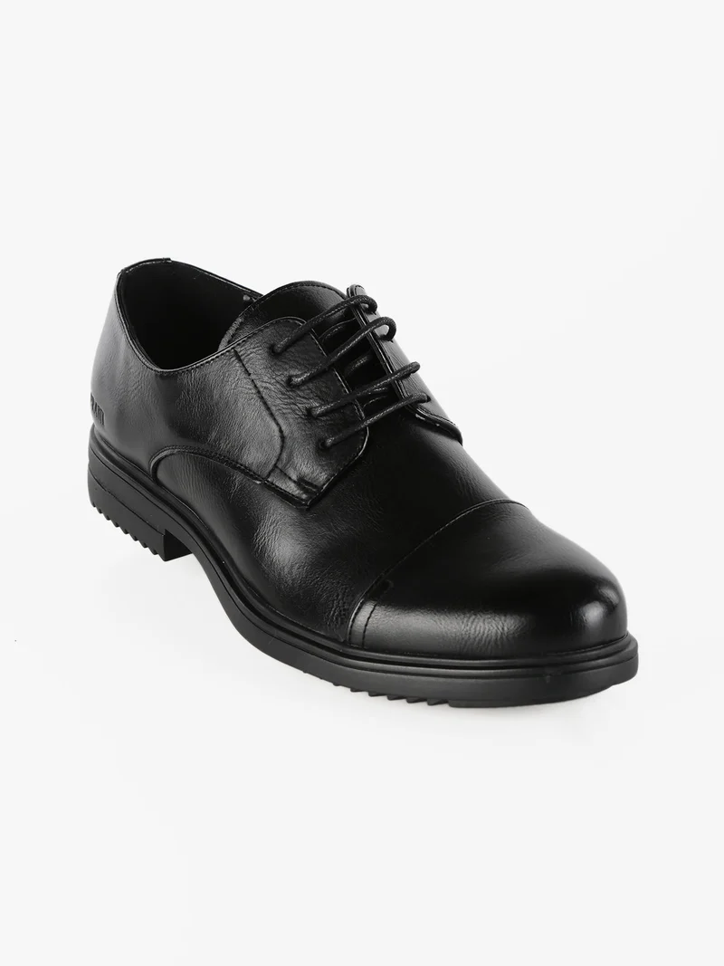Scarpe classiche stringate da uomo - nero
