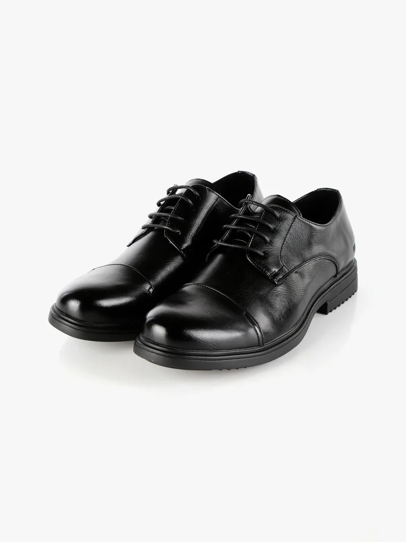 Scarpe classiche stringate da uomo - nero