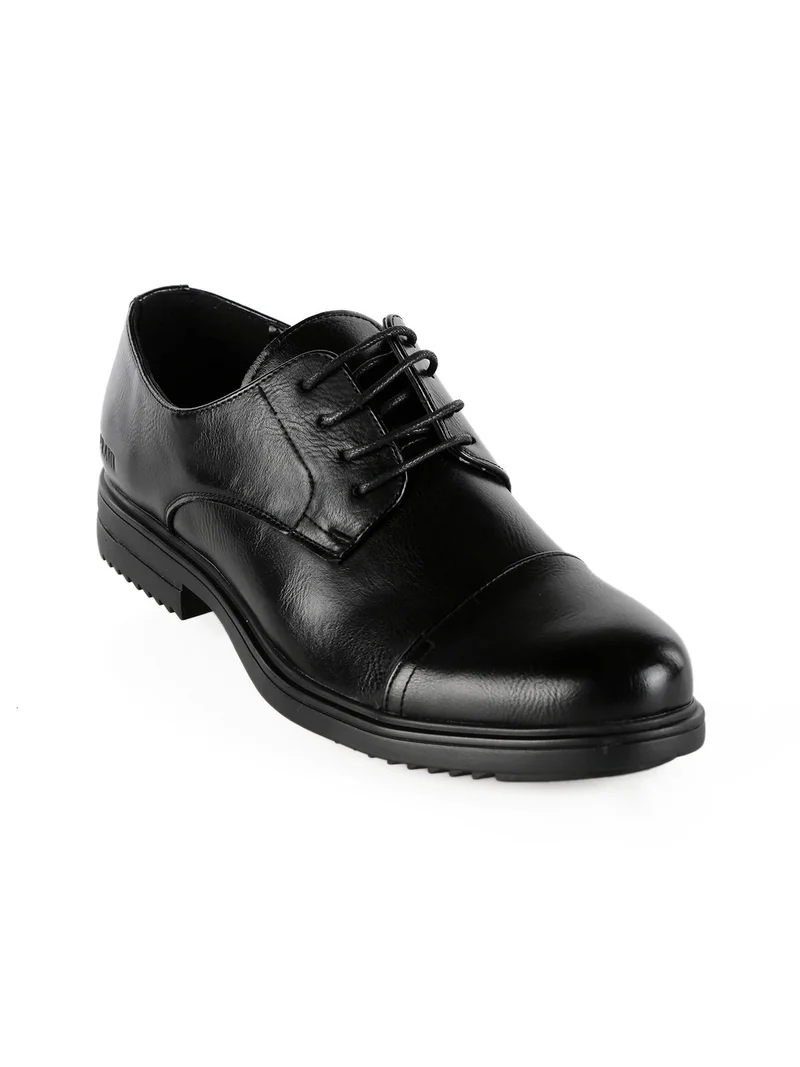 Scarpe classiche stringate da uomo - nero