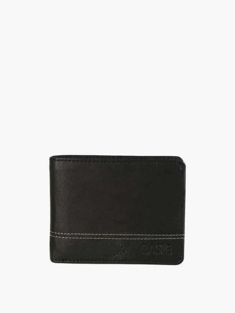 Portafoglio uomo in pelle - nero