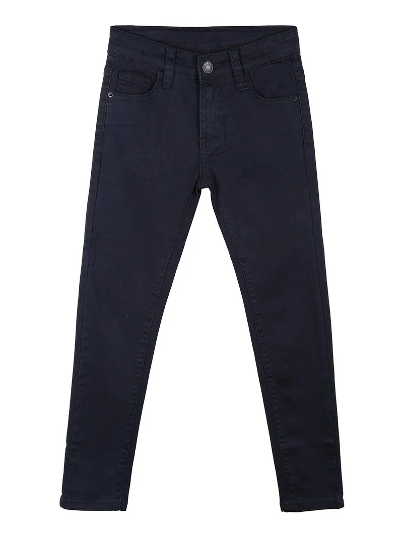 Pantaloni skinny bambina - blu scuro