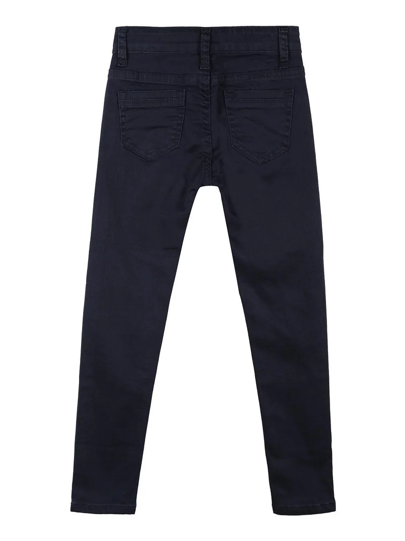 Pantaloni skinny bambina - blu scuro