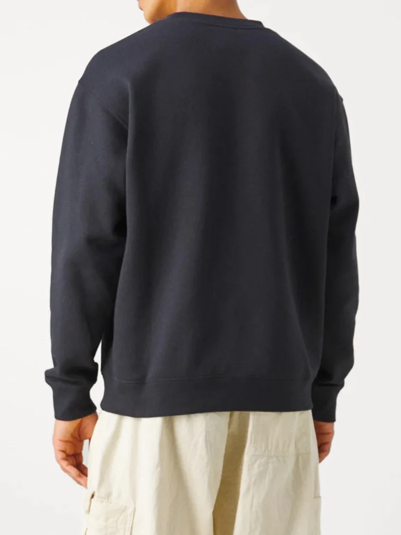 SPORT ESSENTIALS CREW Felpa girocollo da uomo - nero