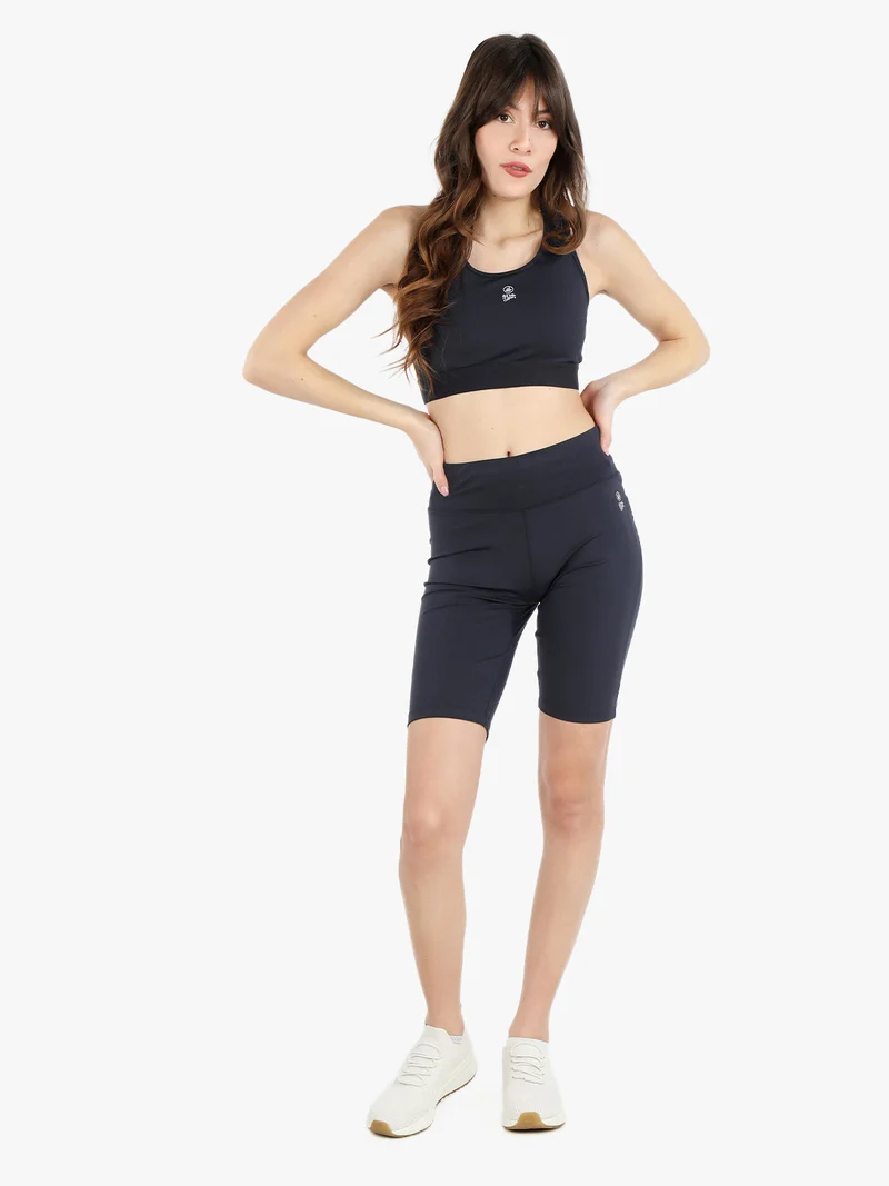 Top sportivo donna - blu scuro