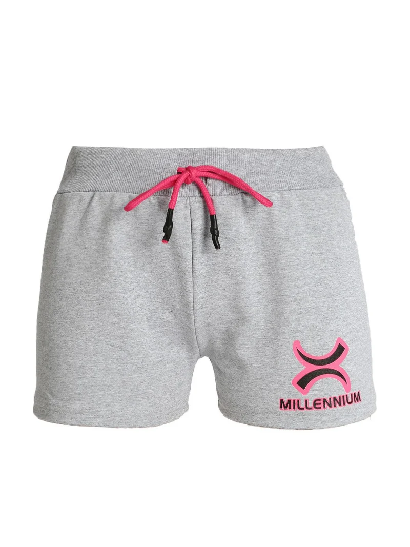 Shorts sportivi con coulisse - grigio