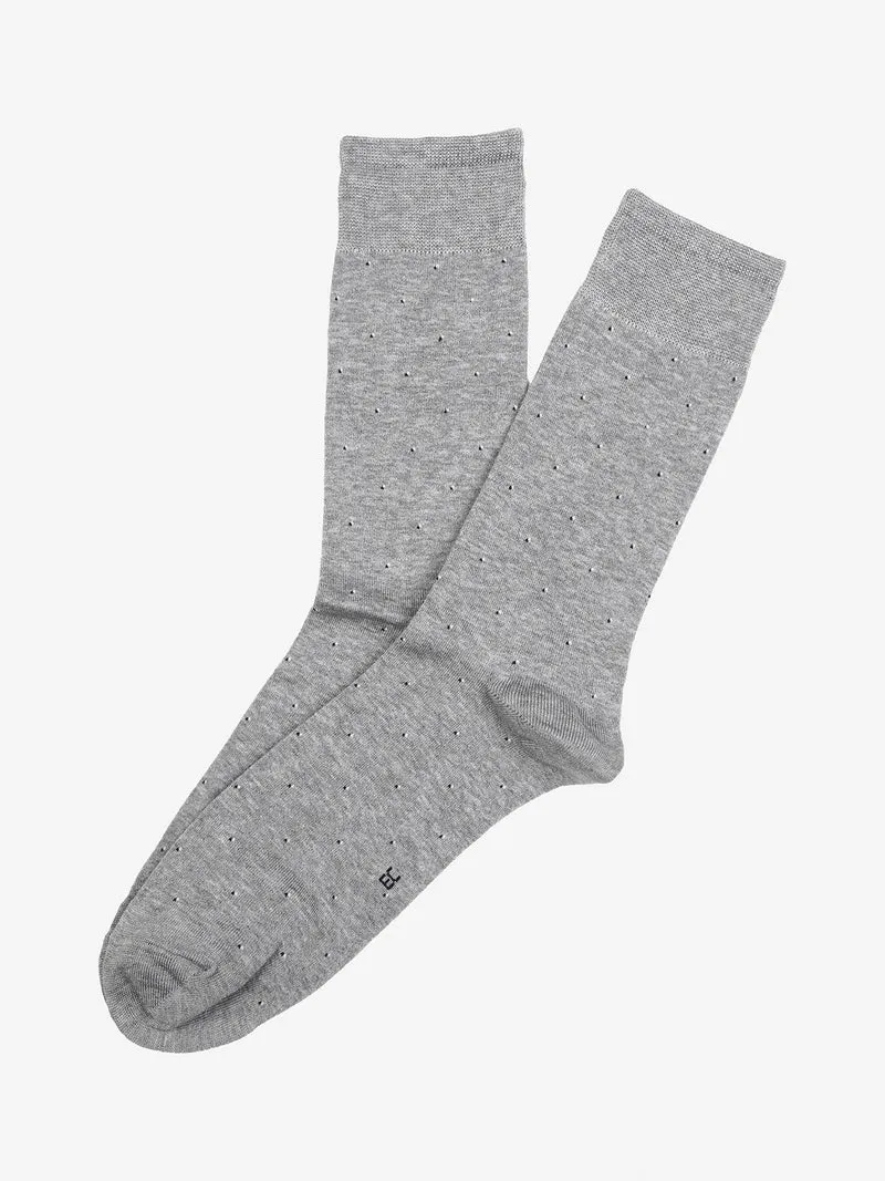 Calze corte da uomo in cotone mercerizzato - grigio chiaro