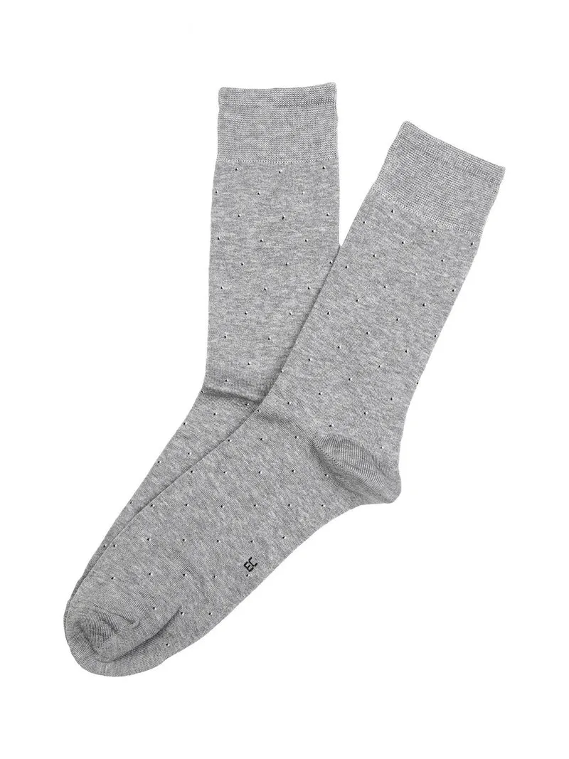 Calze corte da uomo in cotone mercerizzato - grigio chiaro