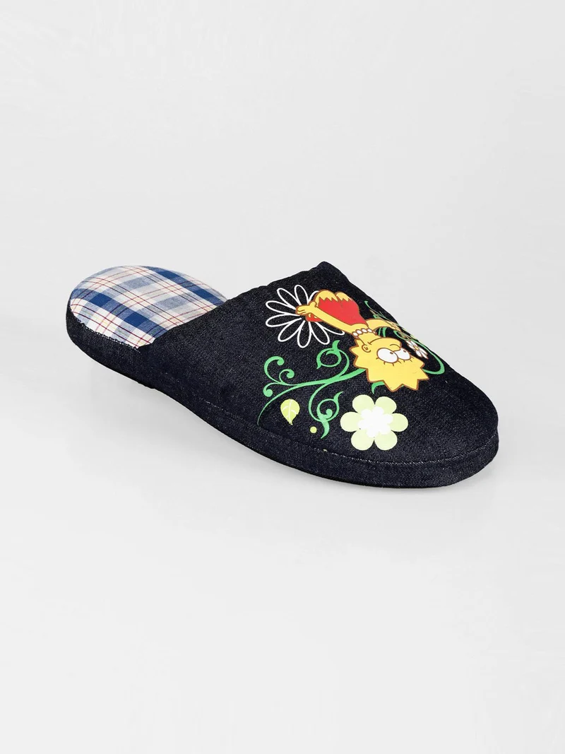 Ciabatte The Simpsons per bambina - blu