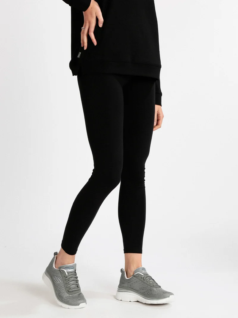 Leggings donna sportivi - nero