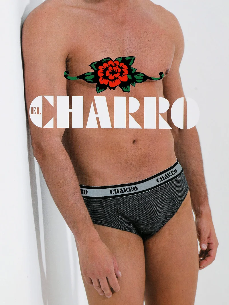 Slip da uomo rigati - nero