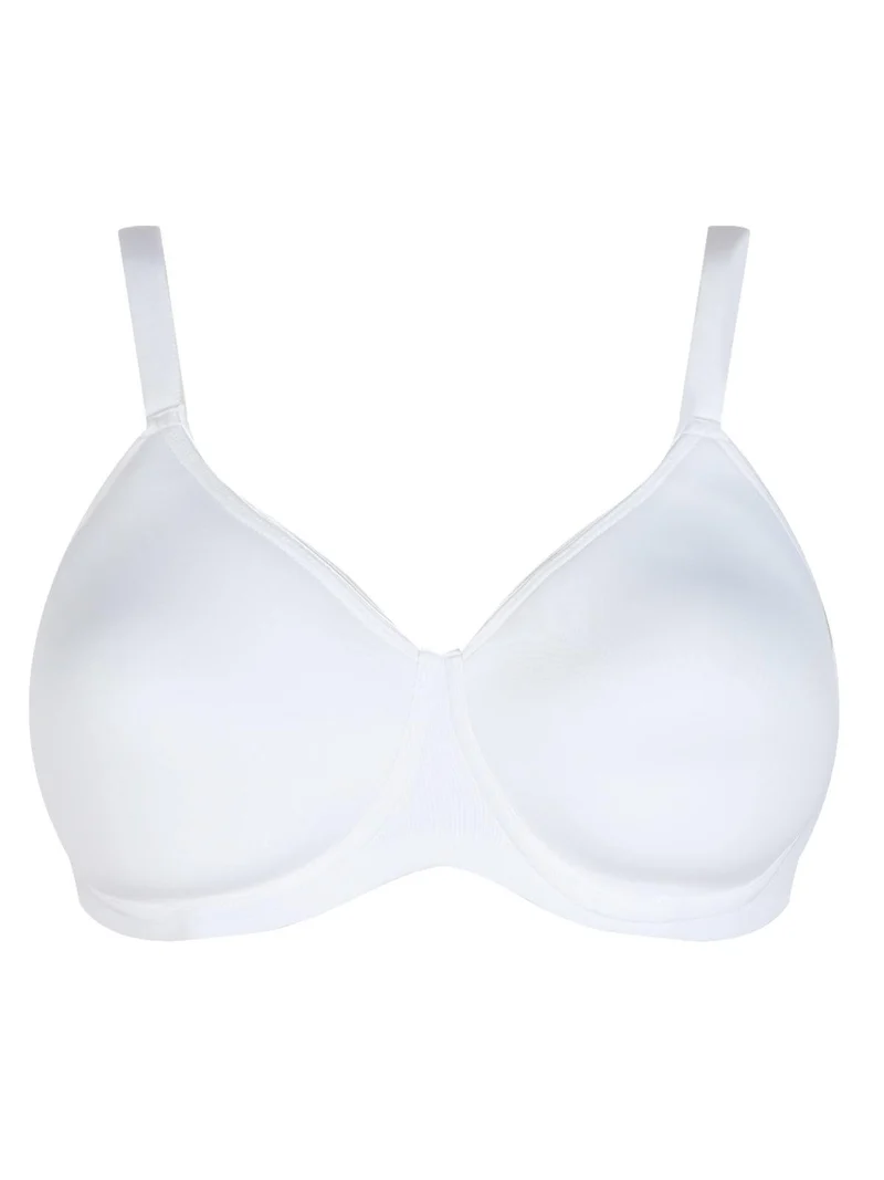 PLUS 2546 Reggiseno senza ferretto COPPA D - bianco