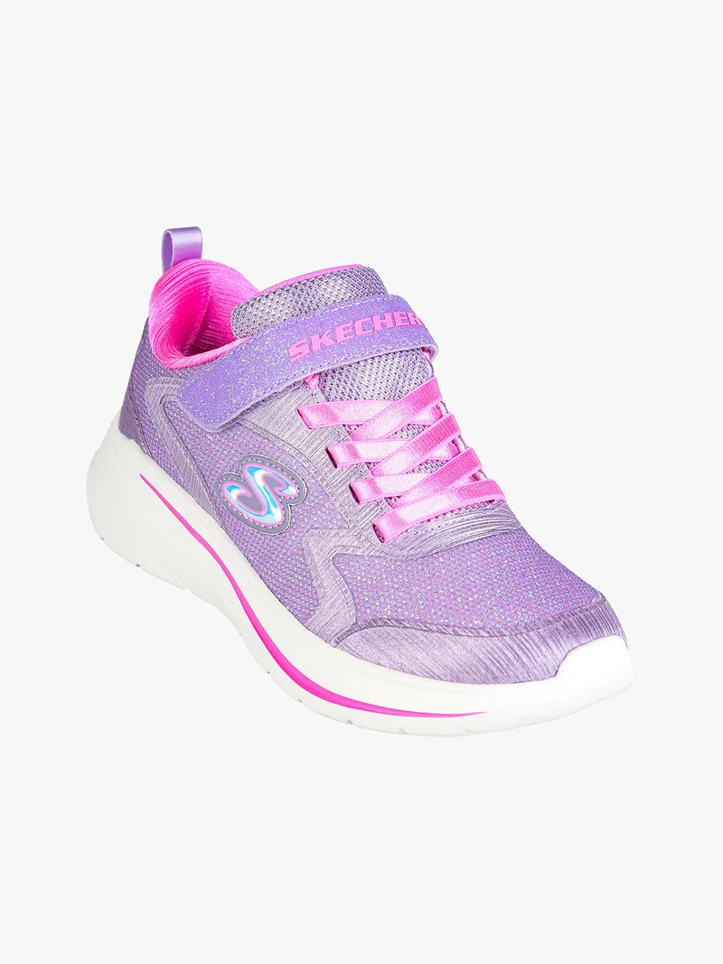 WAVE 92 Sneakers da bambina glitter con strappo - lilla