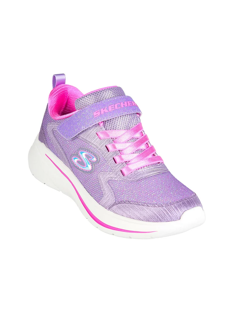 WAVE 92 Sneakers da bambina glitter con strappo - lilla