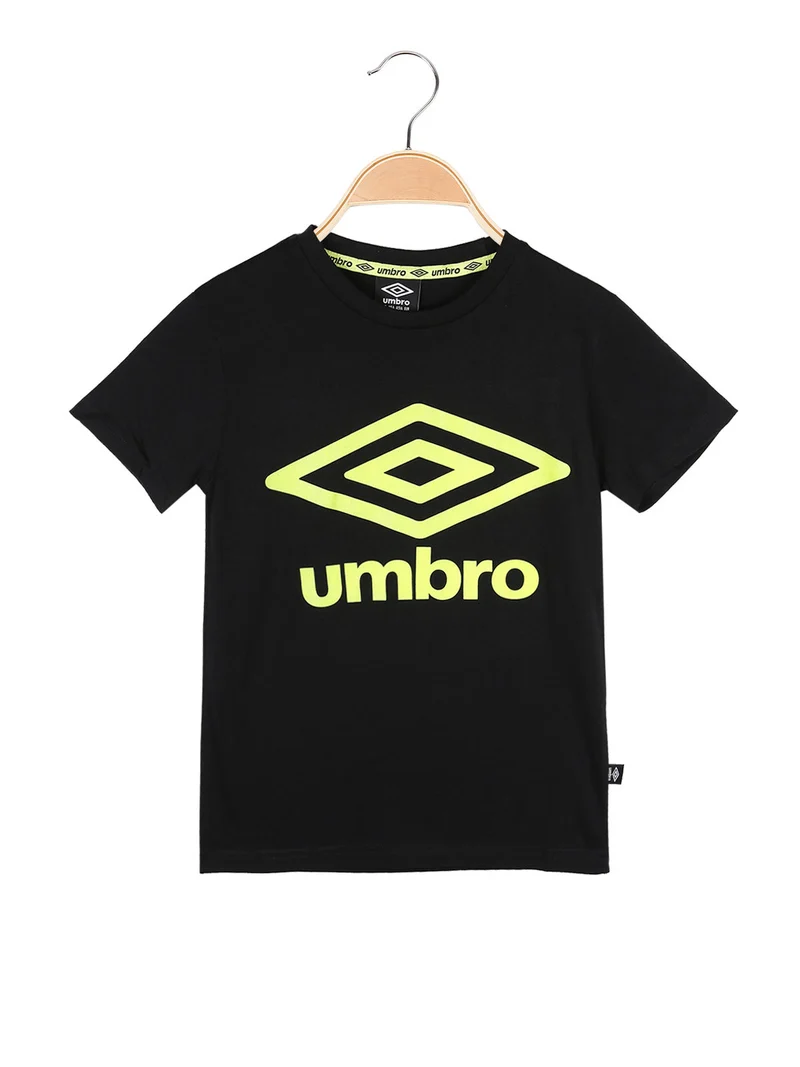 T-shirt da ragazzi in cotone - nero