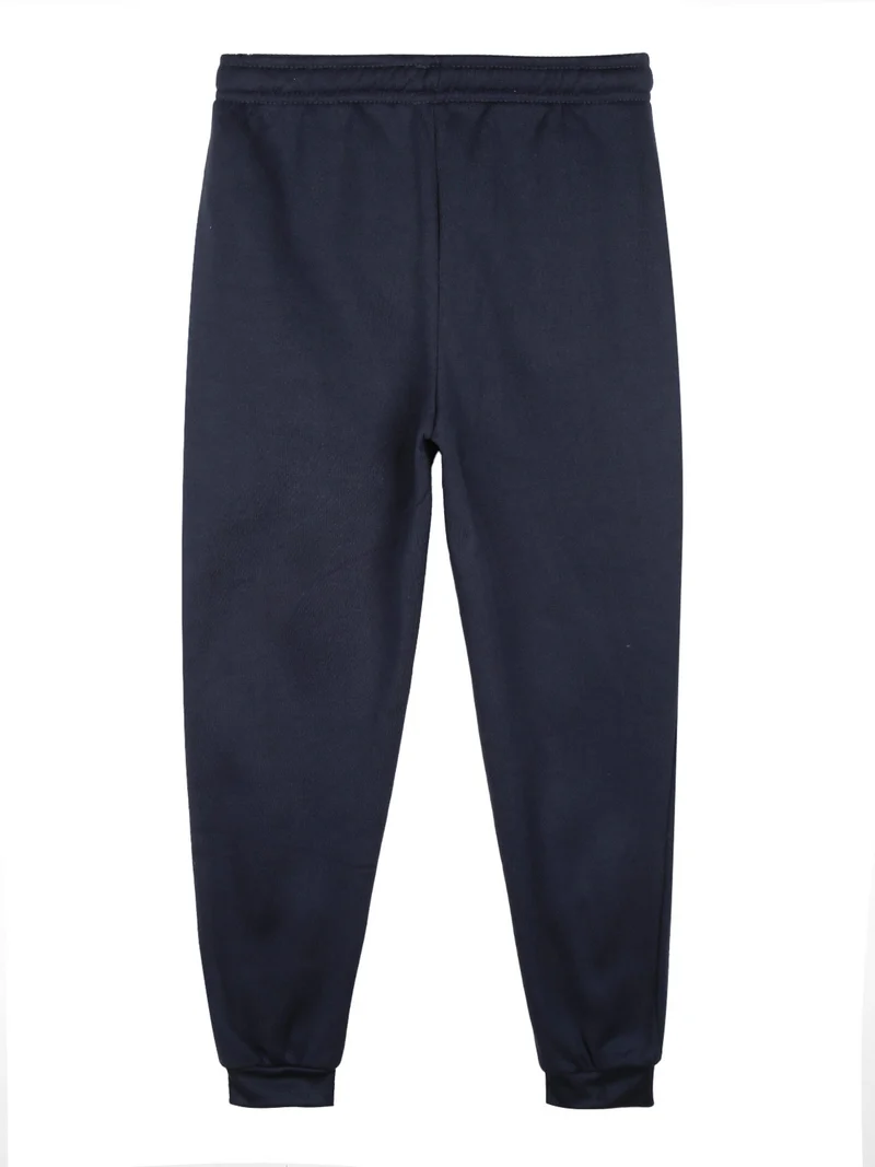 Pantaloni tuta da ragazzo felpati - rosso