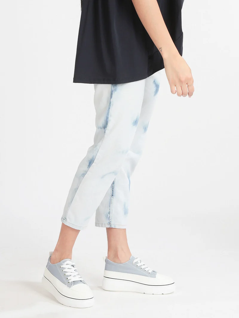 Jeans donna baggy sfumati - jeans