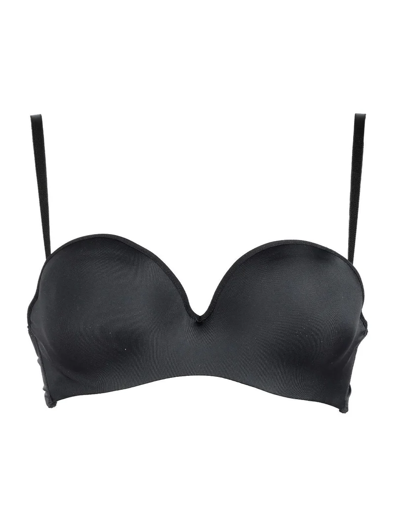 GianMarcoVenturi reggiseno a fascia FASCINO coppa B - nero