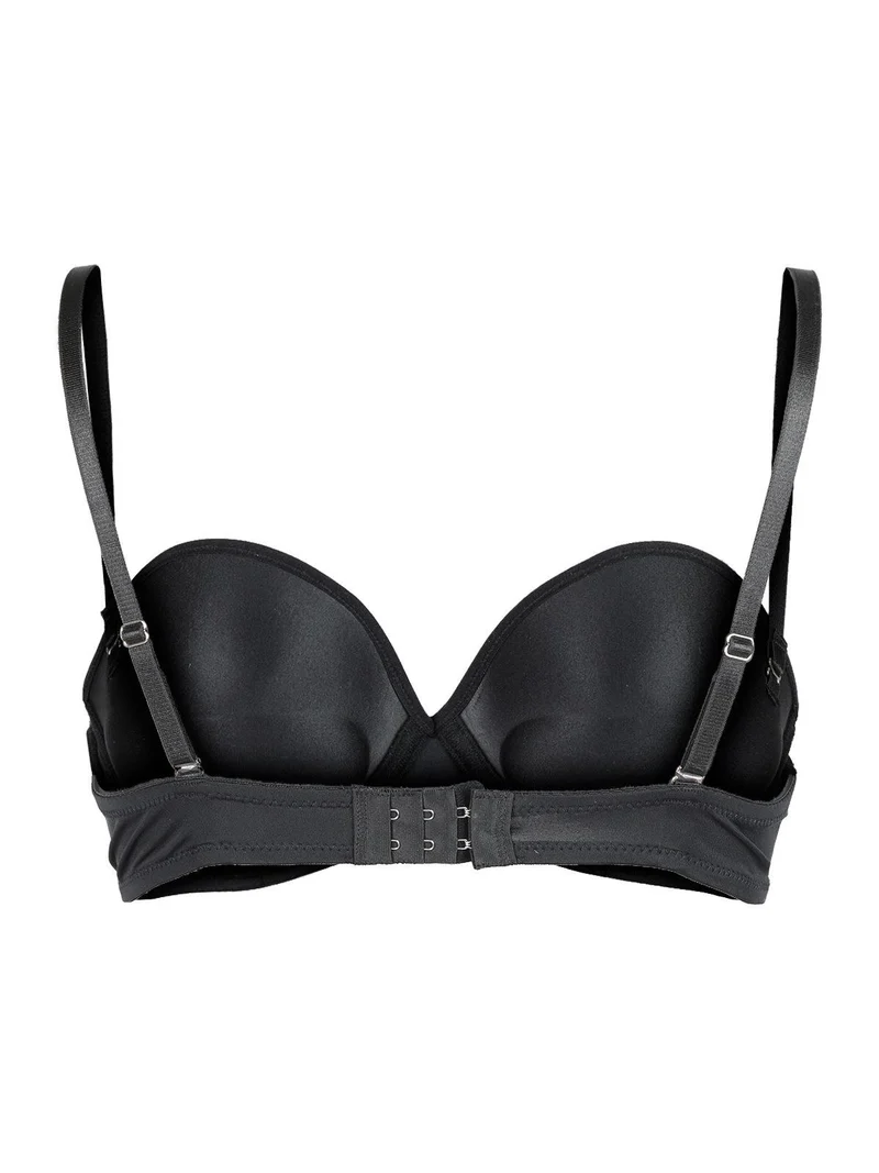 GianMarcoVenturi reggiseno a fascia FASCINO coppa B - nero