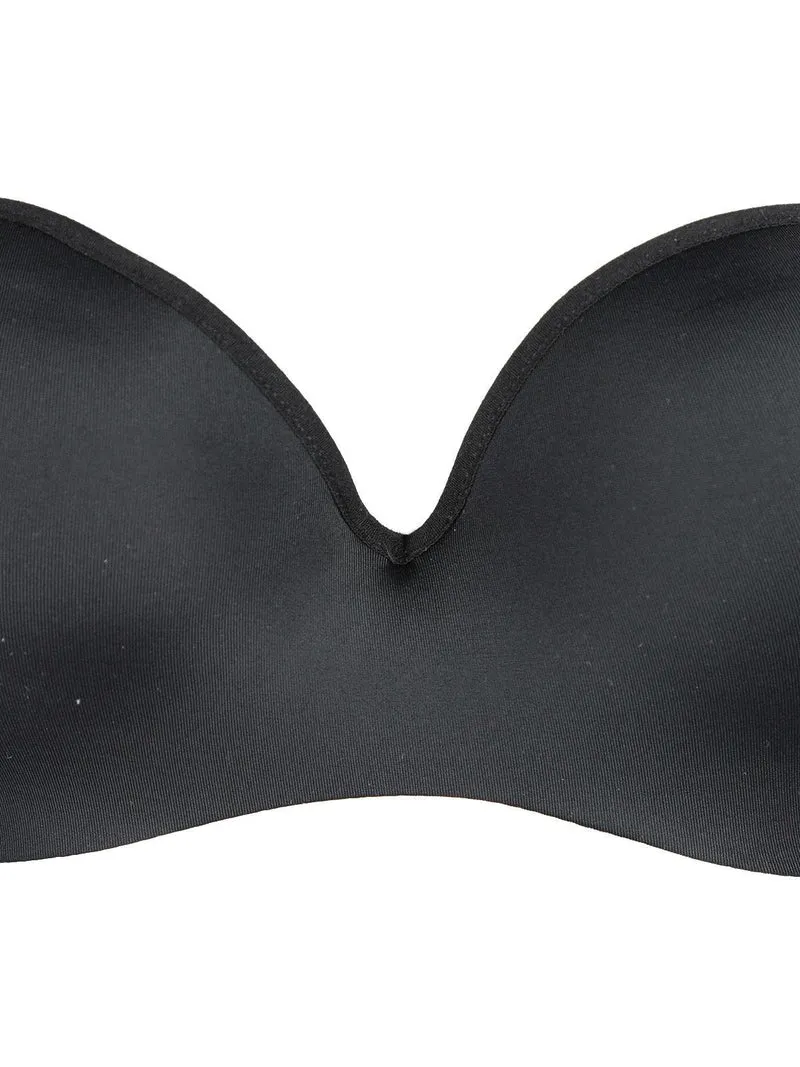 GianMarcoVenturi reggiseno a fascia FASCINO coppa B - nero
