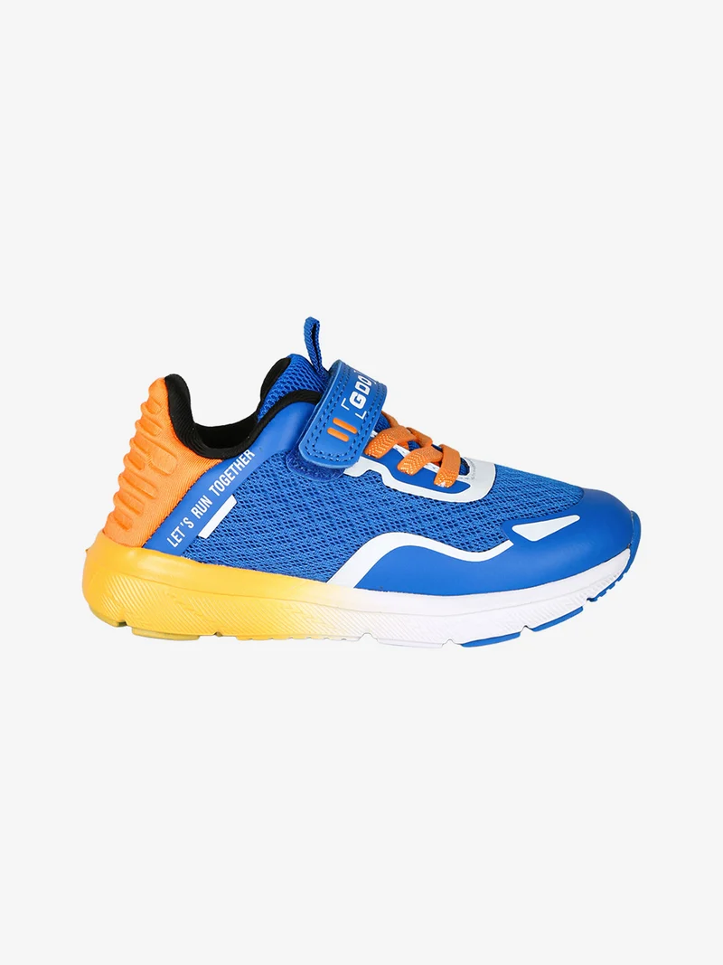 Sneakers da bambino con cinturino a strappo - blu