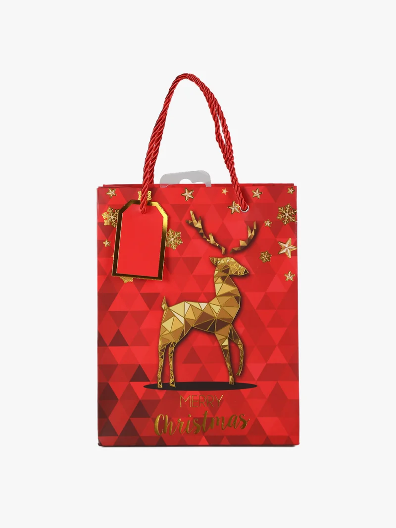 Sacchetto regalo di natale - rosso