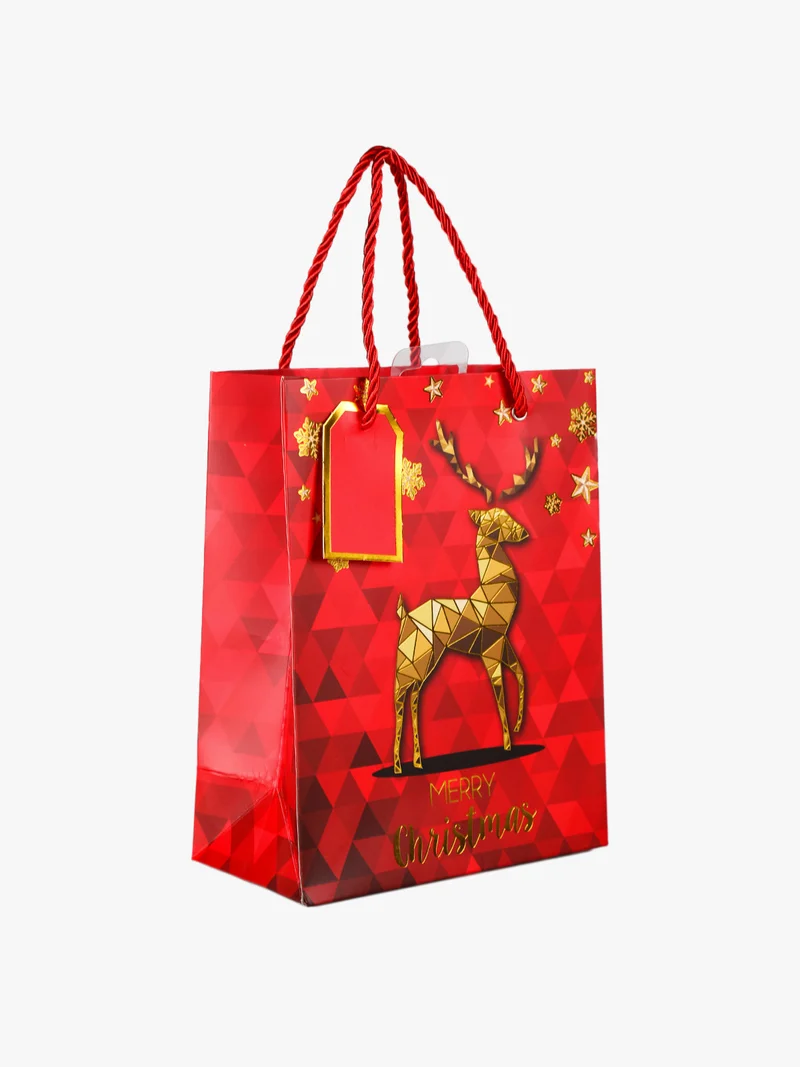 Sacchetto regalo di natale - rosso