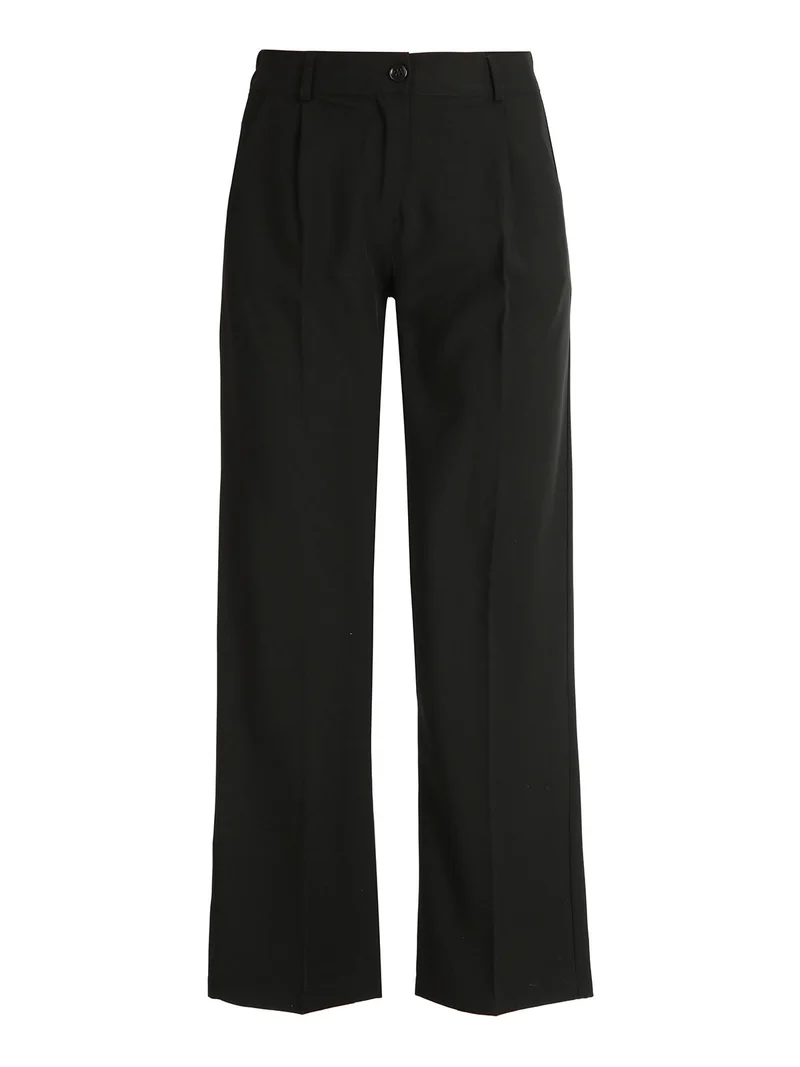 Pantaloni a gamba larga da donna - nero
