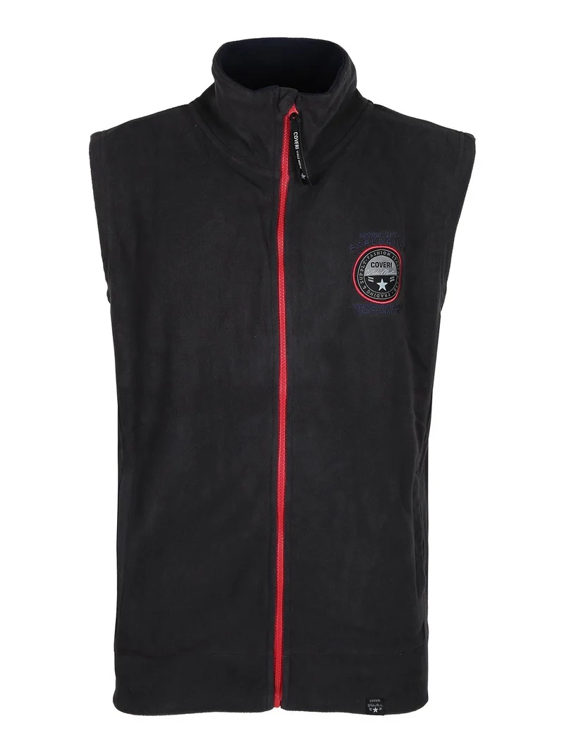 Gilet uomo in pile - antracite