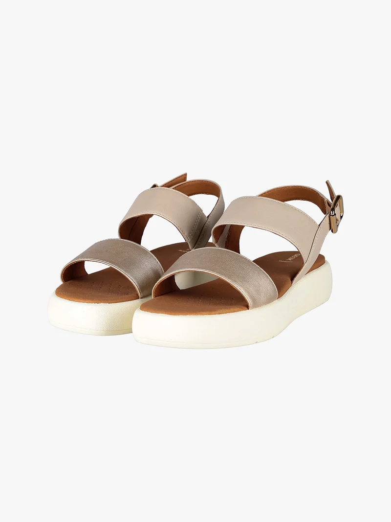D CAMALEI Sandali donna con platform - beige