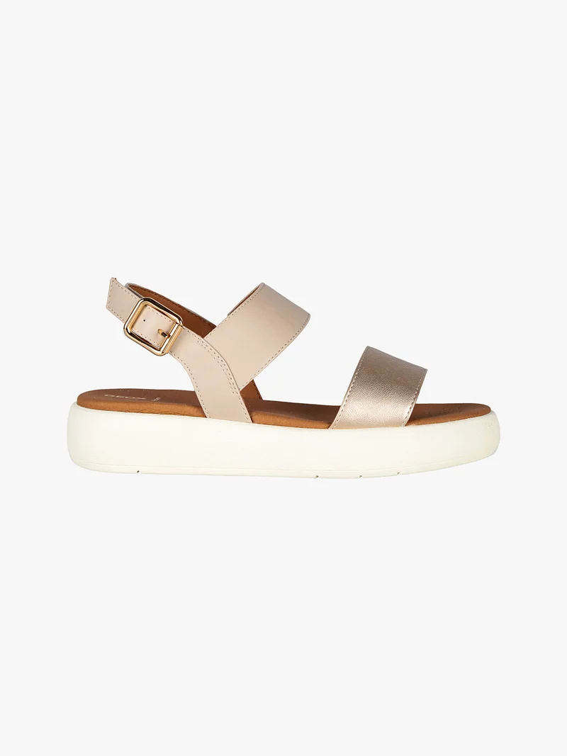 D CAMALEI Sandali donna con platform - beige