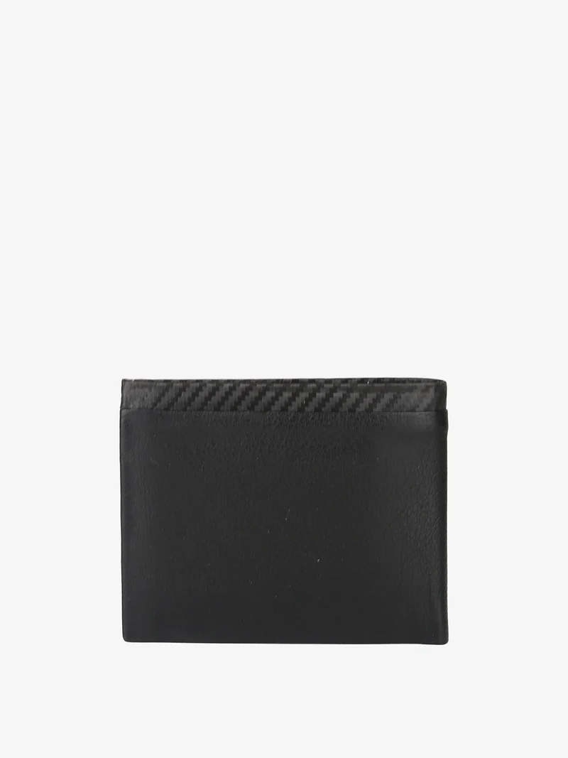 Portafoglio uomo in pelle - nero