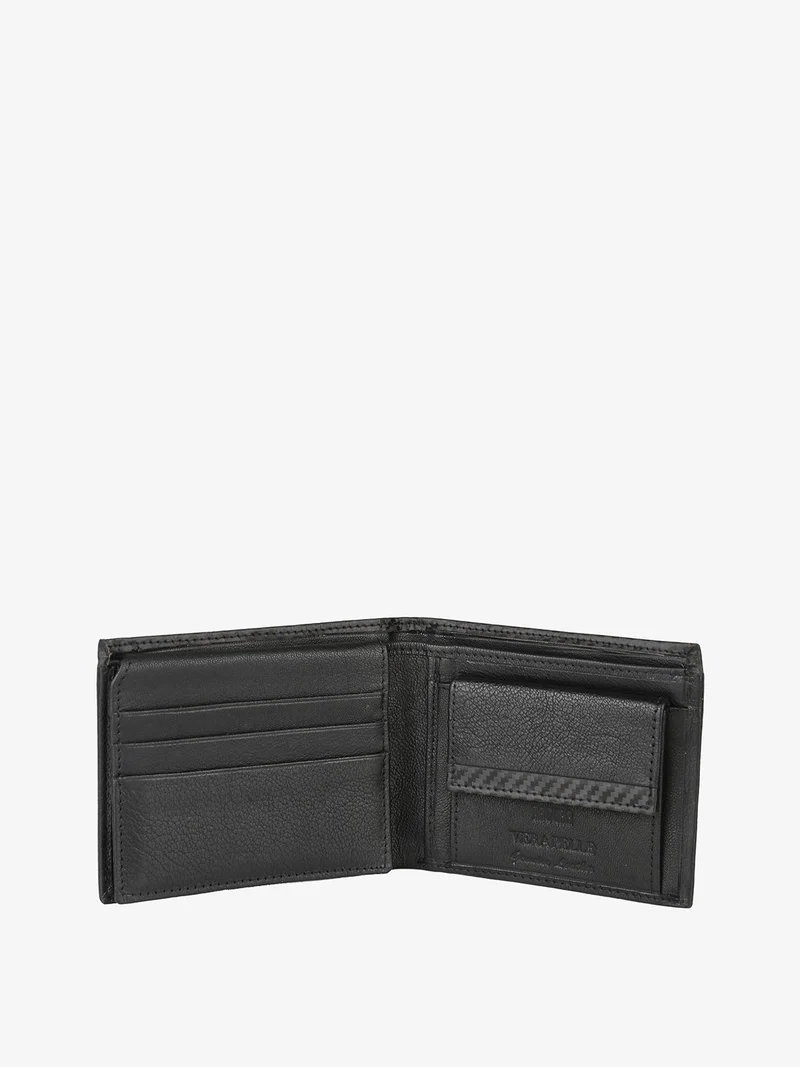 Portafoglio uomo in pelle - nero
