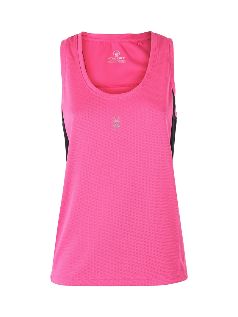 Canotta sportiva da donna traspirante - fucsia