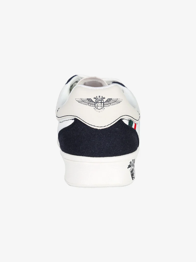 Sneakers basse da uomo stringate - bianco