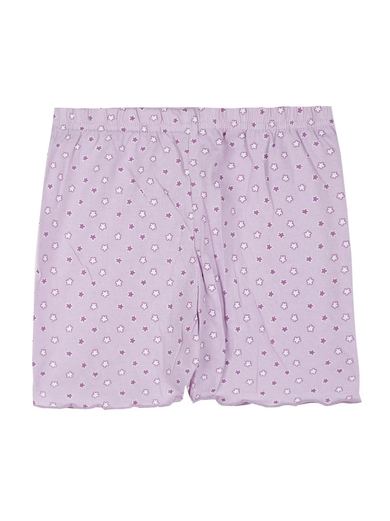Pigiama corto 2 pezzi bimba - lilla