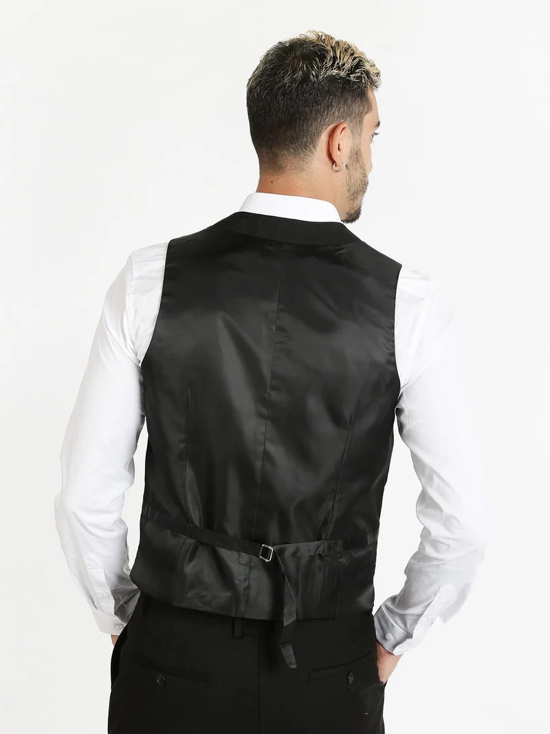 Gilet da uomo elegante - nero