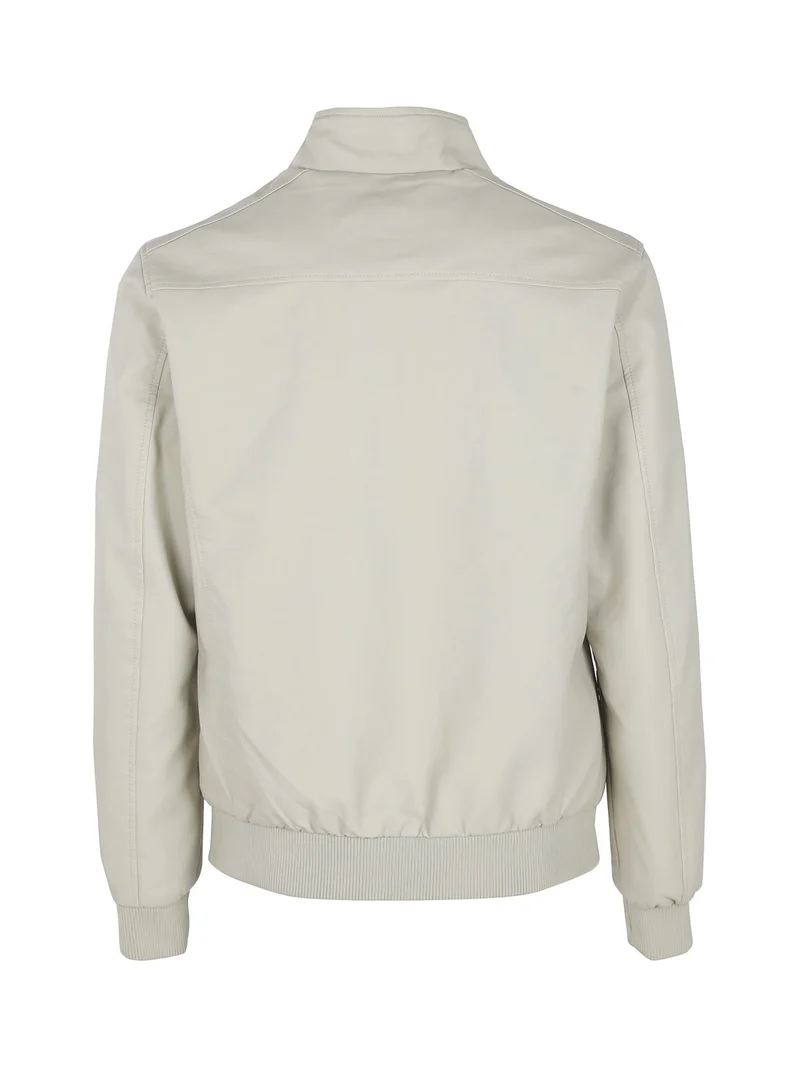 Giacca da uomo in ecopelle - beige