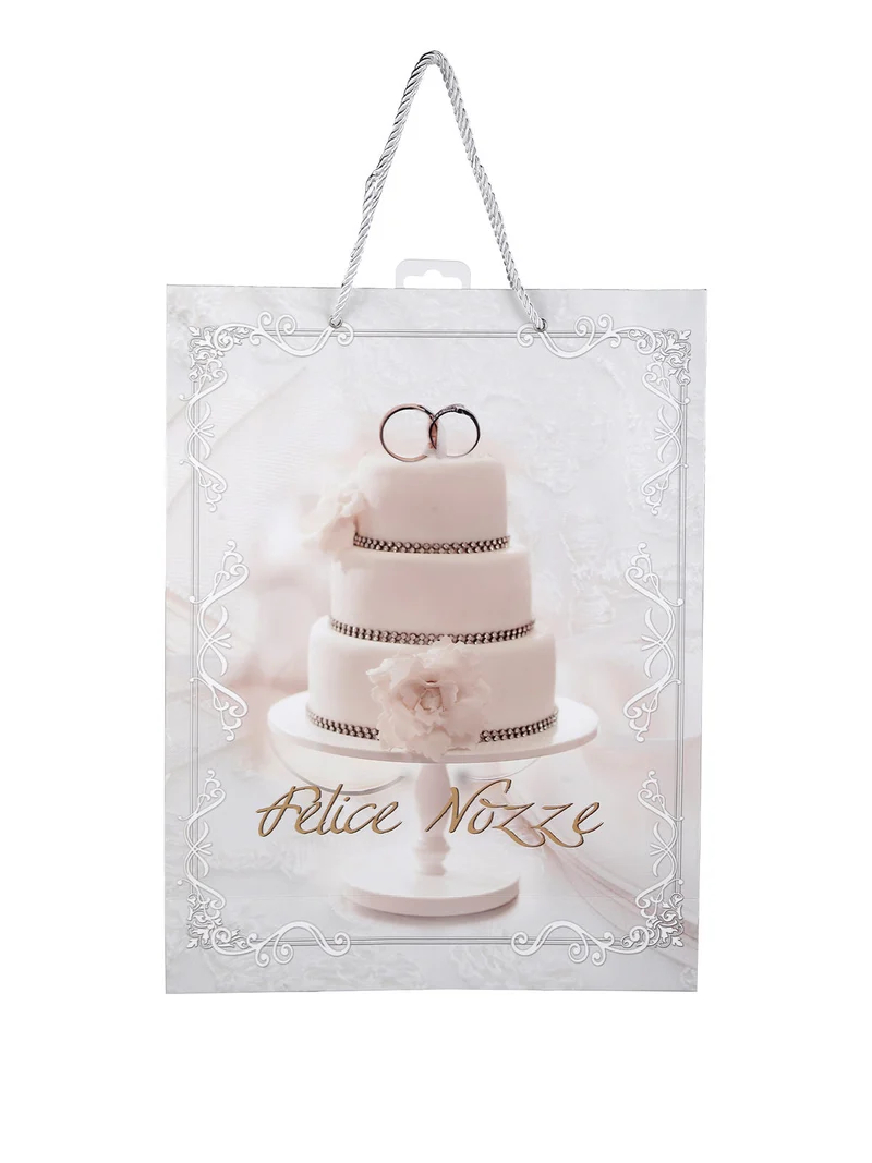 Sacchetto regalo di nozze - panna