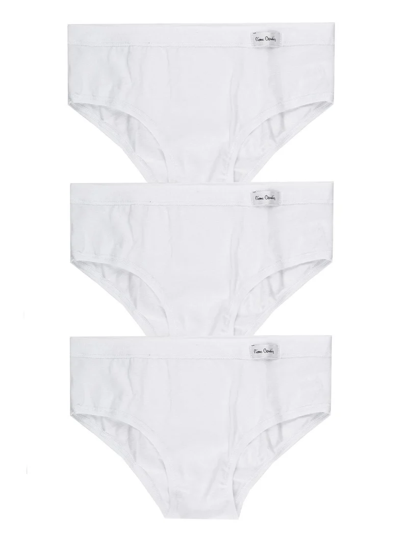 Slip bimba confezione 3 pezzi - bianco