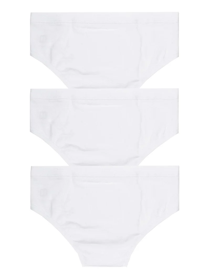 Slip bimba confezione 3 pezzi - bianco